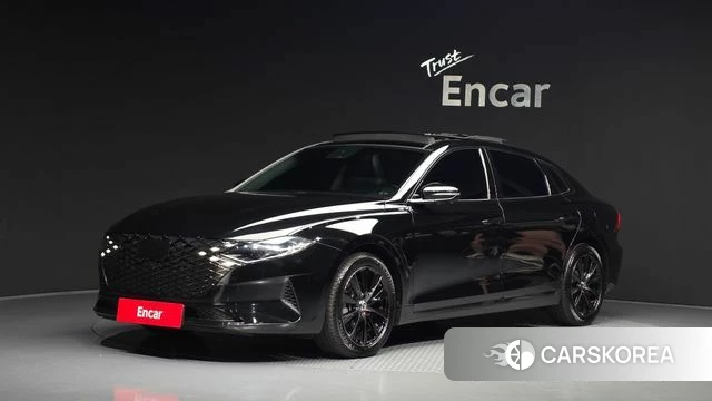 Hyundai The New Grandeur IG Hybrid 2020 Черный из Кореи