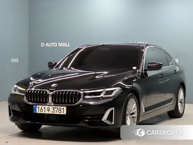 BMW 5 Series (G30) 2021 Черный из Кореи