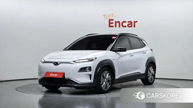 Hyundai Kona Electric 2019 Белый из Кореи