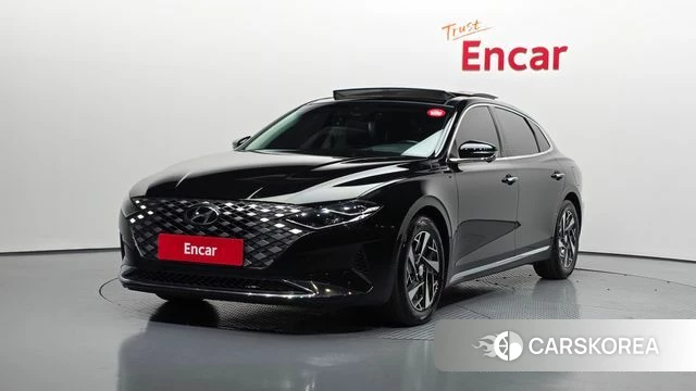Hyundai The New Grandeur IG Hybrid 2020 Черный из Кореи