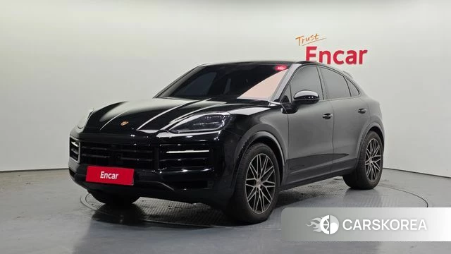 Porsche Cayenne (PO536) 2025 Черный из Кореи