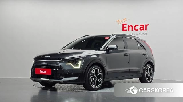 Kia Di Ol Nu Niro 2024 Серый из Кореи