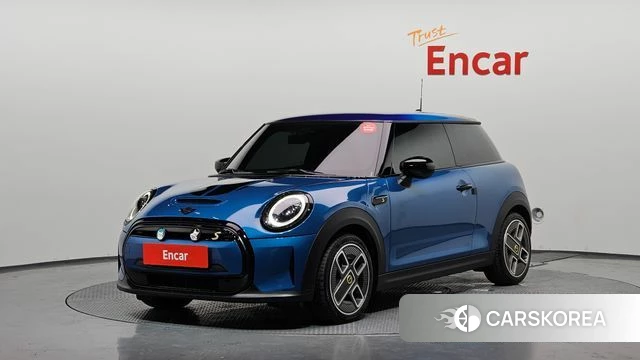 Mini Cooper Electric 2022 Синий из Кореи