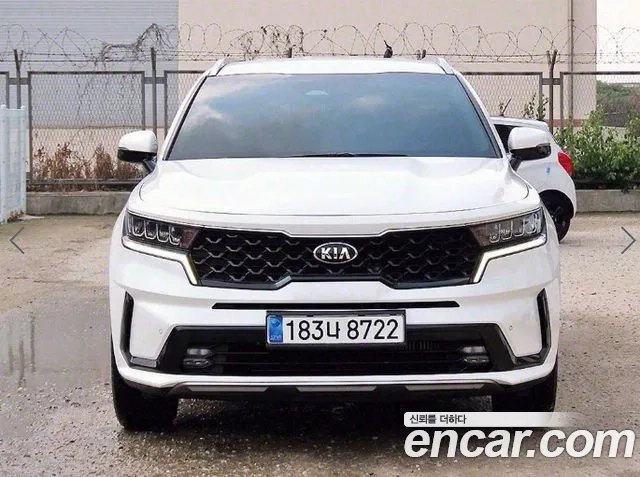 Kia Sorento 4th Generation 2021 Белый из Кореи