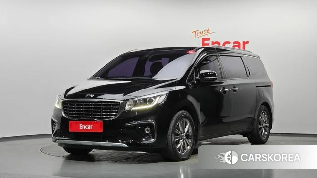 Kia The New Carnival 2019 Черный из Кореи
