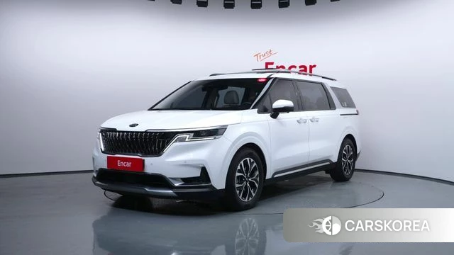 Kia Carnival 4th generation 2021 Белый из Кореи