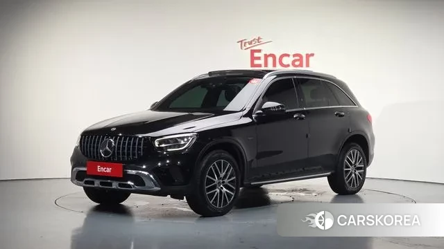 Mercedes-Benz GLC-Class X253 2021 Черный из Кореи