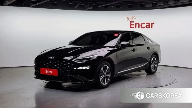 Kia K8 Hybrid 2022 Черный из Кореи
