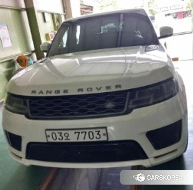 Land Rover Range Rover Sport 2nd Generation 2018 Белый из Кореи