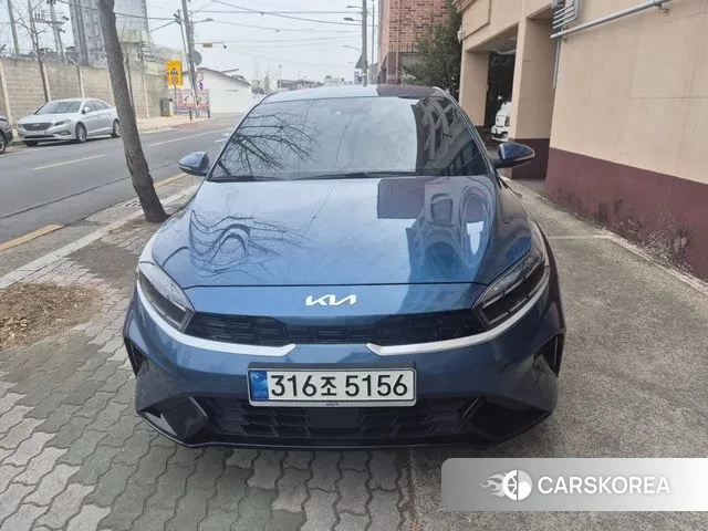 Kia The New K3 2nd generation 2022 Синий из Кореи