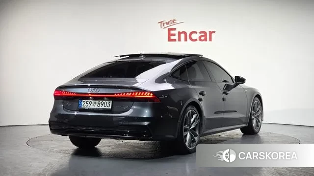 Audi A7 (4K) 2021 Серый из Кореи