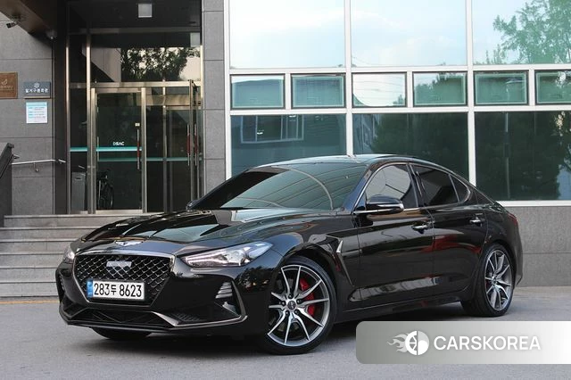 Genesis G70 2018 Черный из Кореи