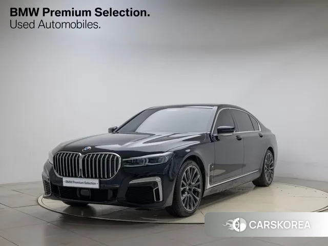 BMW 7 Series (G11) 2021 Черный из Кореи