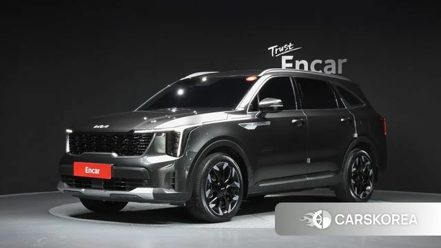 Kia The New Sorento 4th Generation 2023 Серый из Кореи