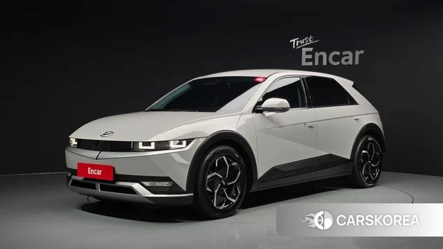Hyundai Ionic 5 2021 Серебристо-серый из Кореи