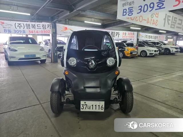 Renault Korea (Samsung) Twizy 2018 Черный из Кореи
