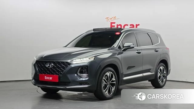 Hyundai Santa Fe TM 2018 Серый из Кореи