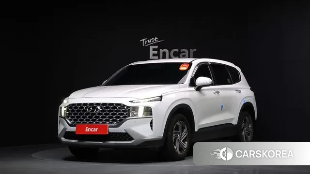 Hyundai The New Santa Fe 2021 Белый из Кореи