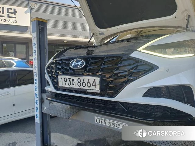 Hyundai Sonata (DN8) 2022 Белый из Кореи