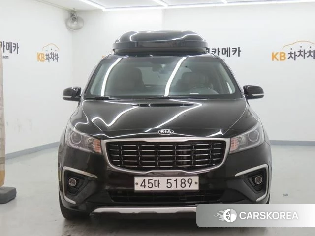 Kia The New Carnival 2018 Черный из Кореи