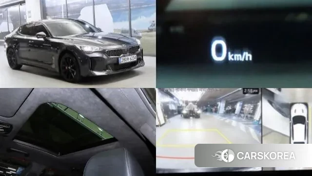 Kia Stinger Meister 2021 Серый из Кореи