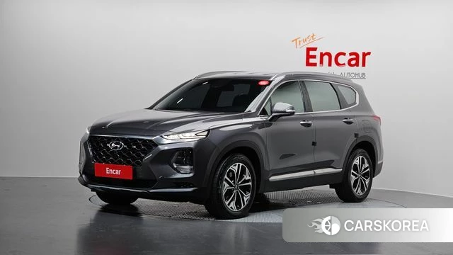 Hyundai Santa Fe TM 2018 Серый из Кореи
