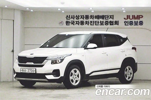 Kia Seltos 2019 Белый из Кореи