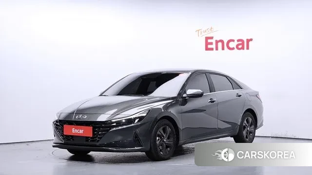 Hyundai Avante (CN7) 2021 Серый из Кореи