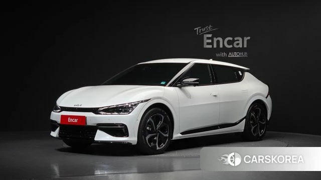 Kia EV6 2022 Белый из Кореи