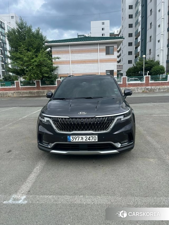 Kia Carnival 4th generation 2021 Серый из Кореи