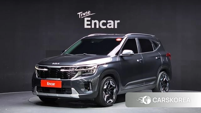 Kia The New Seltos 2022 Серый из Кореи