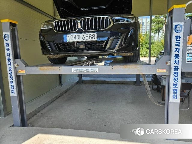 BMW 6 Series GT (G32) 2022 Черный из Кореи