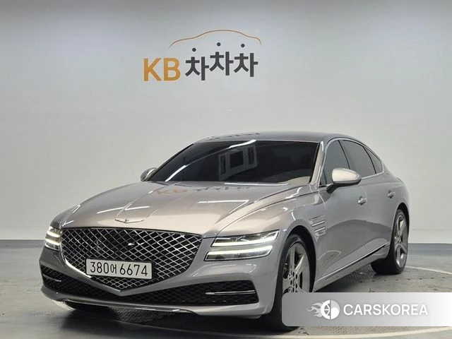 Genesis G80 (RG3) 2023 Серебряный из Кореи