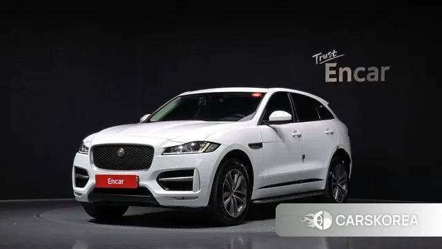 Jaguar F-PACE 2018 Белый из Кореи