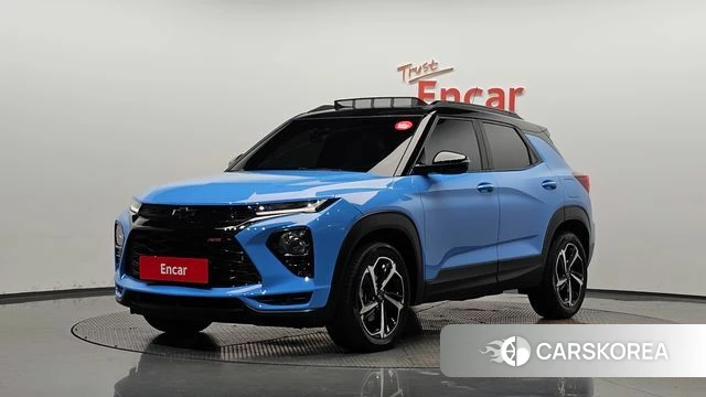 Chevrolet (GM Daewoo) Trailblazer 2022 Синий из Кореи