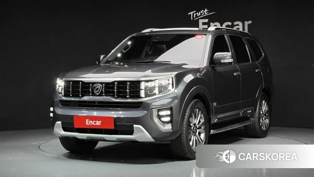 Kia Mohave Master 2021 Серый из Кореи