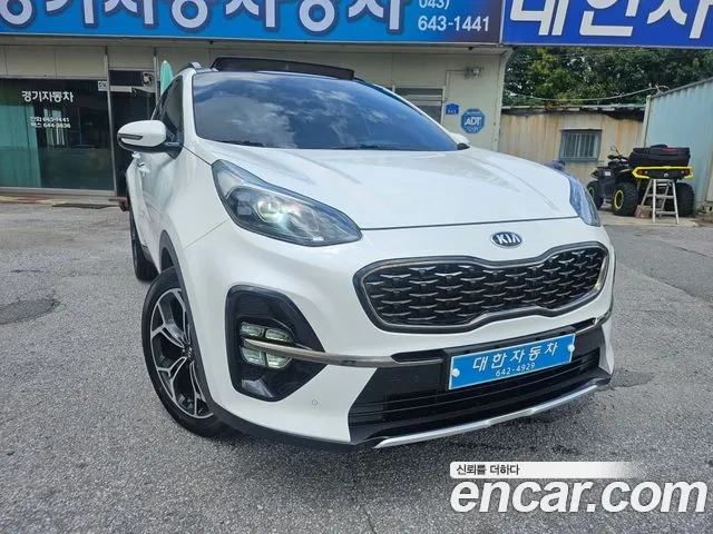 Kia Sportage The Bold 2018 Белый из Кореи