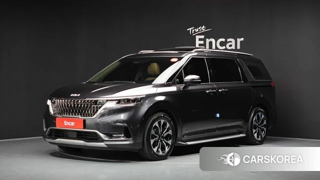 Kia Carnival 4th generation 2023 Серый из Кореи