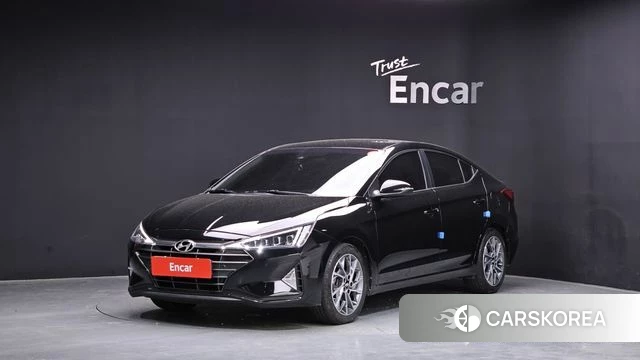 Hyundai The New Avante AD 2019 Черный из Кореи