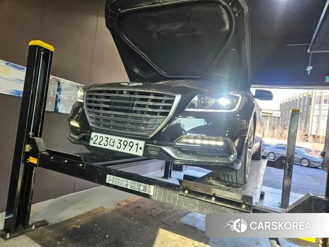 Genesis G80 2018 Черный из Кореи