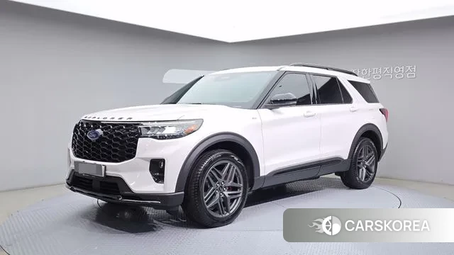 Ford Explorer 6th Generation 2024 Белый из Кореи