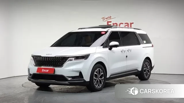 Kia Carnival 4th generation 2023 Белый из Кореи