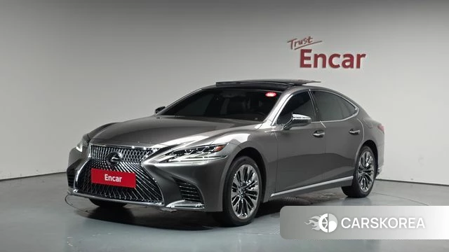 Lexus LS500 5th generation 2018 Серый из Кореи