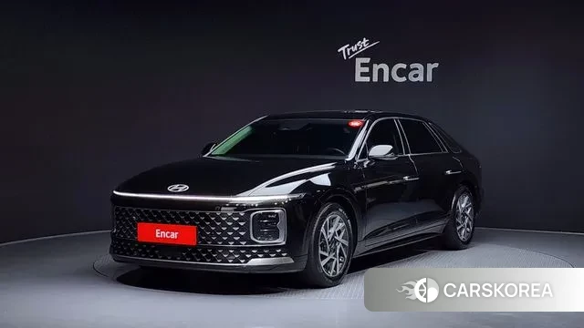 Hyundai Grandeur (GN7) 2022 Черный из Кореи