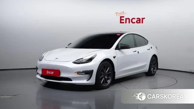 Tesla Model 3 2022 Белый из Кореи