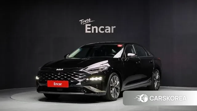 Kia K8 2021 Черный из Кореи