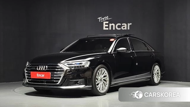 Audi A8 (D5) 2021 Черный из Кореи