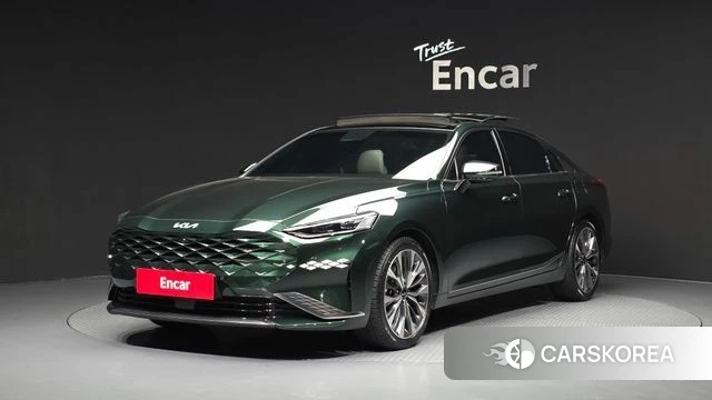 Kia K8 2021 Синий нефрит из Кореи