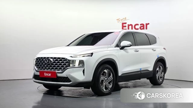 Hyundai The New Santa Fe 2021 Белый из Кореи