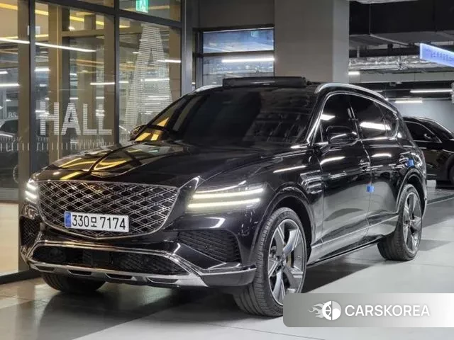 Genesis GV80 2023 Черный из Кореи